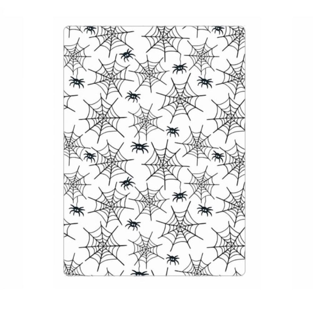 Spider Web Halloween Magnet